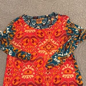 Tory Burch Vibrant Patterned Top